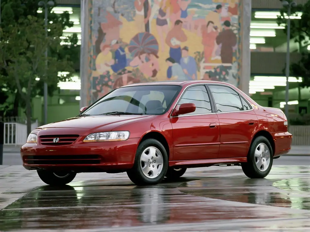 Honda Accord (CF8, CG1, CG5) 6 поколение, рестайлинг, седан (09.2000 - 01.2002)